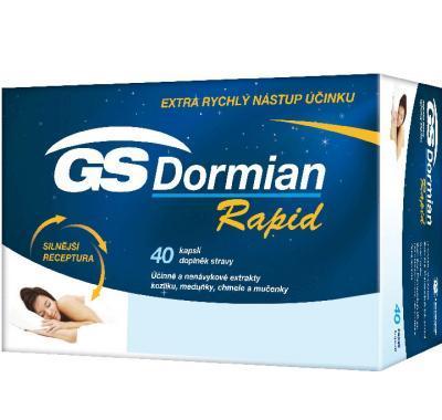 GS Dormian Rapid 40 kapslí, GS, Dormian, Rapid, 40, kapslí