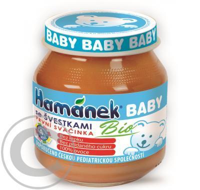 Hamánek BABY se švestkami BIO, první svačinka, 130 g