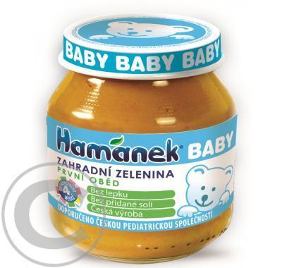 Hamánek BABY Zahradní zelenina, první oběd, 125 g, Hamánek, BABY, Zahradní, zelenina, první, oběd, 125, g