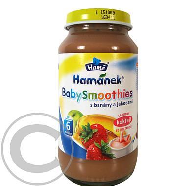 Hamánek Babysmoothies koktejl Ban. jah. smet. 250g, Hamánek, Babysmoothies, koktejl, Ban., jah., smet., 250g