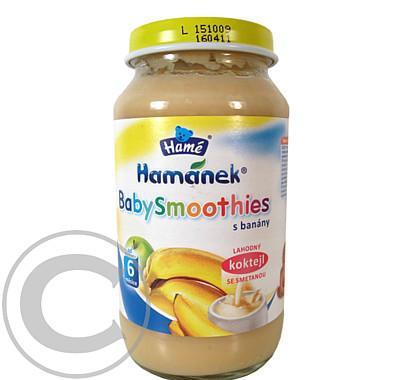 Hamánek Babysmoothies koktejl Banán   smetana 250g, Hamánek, Babysmoothies, koktejl, Banán, , smetana, 250g