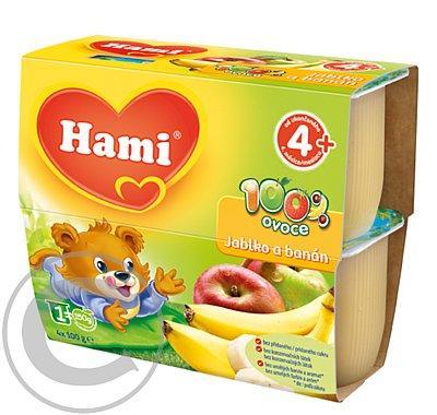 Hami 100% ovoce jablko banán 4x100 g