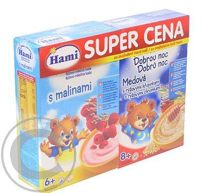 Hami kaše DUO Malina Dobrou Noc  med 2x250g 12485