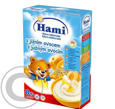 HAMI kaše mléčná rýžová ovocná  250 g, HAMI, kaše, mléčná, rýžová, ovocná, 250, g