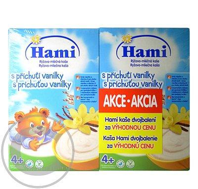 HAMI kaše vanilková duopack 2x250g, HAMI, kaše, vanilková, duopack, 2x250g