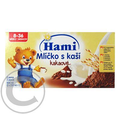 Hami mlíčko s kaší 500 ml Kakao, Hami, mlíčko, kaší, 500, ml, Kakao