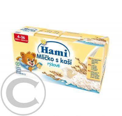 HAMI Mlíčko s kaší rýže 500ml, HAMI, Mlíčko, kaší, rýže, 500ml