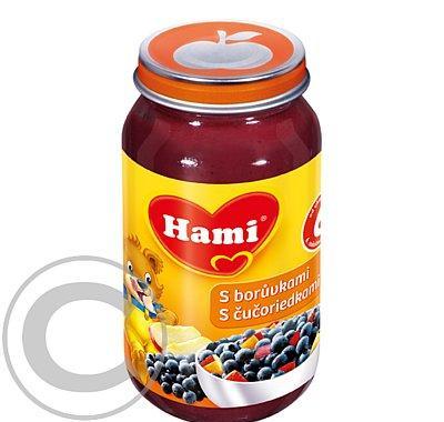 HAMI Ovocný příkrm borůvky 200g, HAMI, Ovocný, příkrm, borůvky, 200g