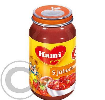 HAMI Ovocný příkrm jahody 200g, HAMI, Ovocný, příkrm, jahody, 200g