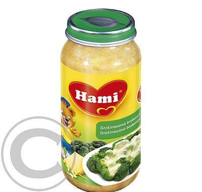 HAMI příkrm gratinovaná brokolice sýr 250g, HAMI, příkrm, gratinovaná, brokolice, sýr, 250g