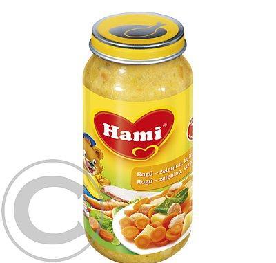 HAMI Příkrm Ragú-zelenina kuře špenát 250g