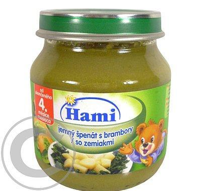 HAMI Příkrm špenát brambor 125g, HAMI, Příkrm, špenát, brambor, 125g