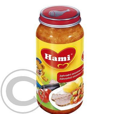 HAMI příkrm zahradní zelenina s dušeným hovězím 250g, HAMI, příkrm, zahradní, zelenina, dušeným, hovězím, 250g