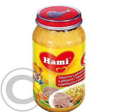 HAMI příkrm zelenina s jehněčím a jáhlami 200g, HAMI, příkrm, zelenina, jehněčím, jáhlami, 200g