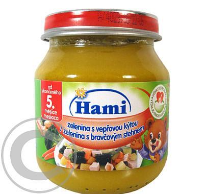 HAMI příkrm zelenina s vepřovou kýtou 125g