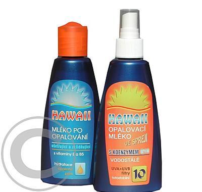 Hawaii OF10 opalovací mléko Q10   beta-karoten 200ml    Mléko po opalování s Panthenolem a vitamínem E 200ml ZDARMA