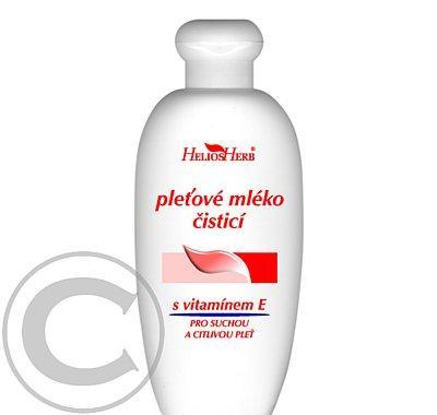 HELIOS HERB pleťové mléko, 200ml suchá citlivá pleť