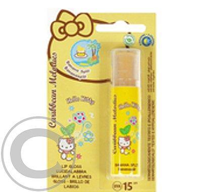 Hello Kitty Caribbean Melodies Lesk Na Rty  5,7ml Banán