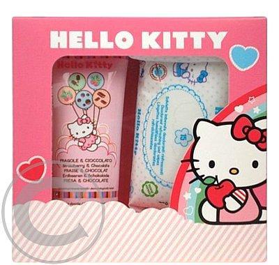 Hello Kitty Fruit Melodies Koupelový Travel Set  140g 100ml Fruit Melodies Koupelový