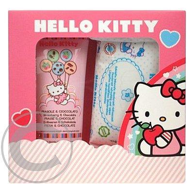 Hello Kitty Fruit Melodies Koupelový Travel Set  140g 100ml Fruit Melodies Koupelový