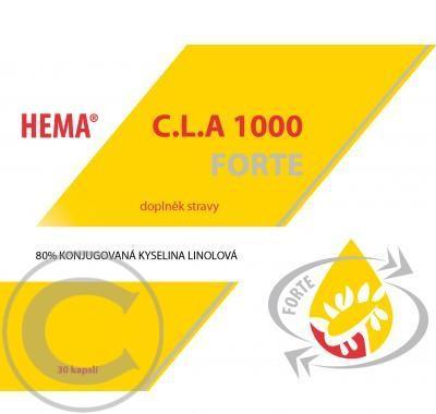 HEMA C.L.A 1000 forte 30 kapslí