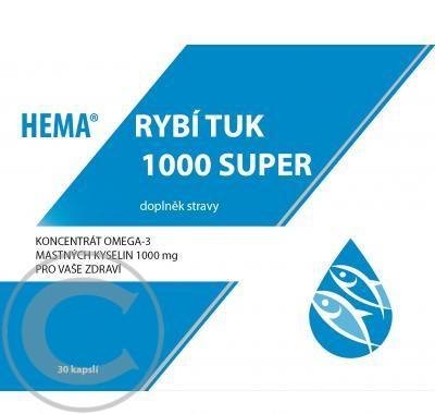 HEMA Rybí tuk 1000 Super cps. 30