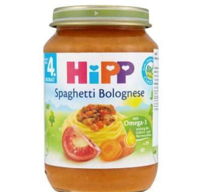 HIPP BABY BIO Špagety v boloňské omáčce 190 g, HIPP, BABY, BIO, Špagety, boloňské, omáčce, 190, g