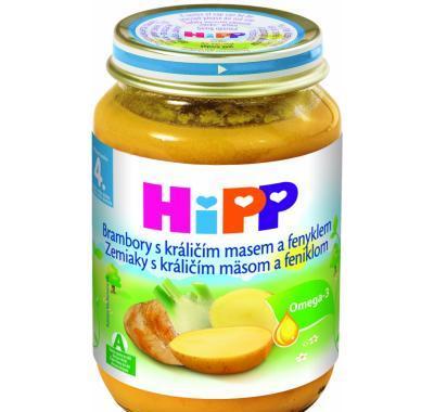 HIPP BABY MENU Brambory s králičím masem a fenyklem 190 g