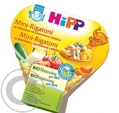 HiPP BIO DĚTSKÉ TĚSTOVINY Mini-Rigatoni zeleninová směs 250g CZ8638