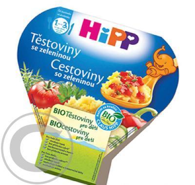 HIPP BIO DĚTSKÉ TĚSTOVINY Se zeleninou 250g CZ8639, HIPP, BIO, DĚTSKÉ, TĚSTOVINY, Se, zeleninou, 250g, CZ8639