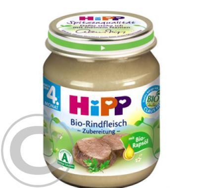 HIPP BIO maso hovězí 125g CZ6010, HIPP, BIO, maso, hovězí, 125g, CZ6010