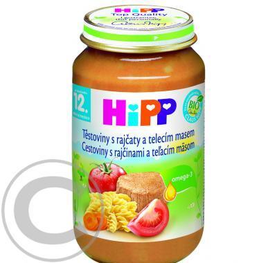 HIPP MENU BIO rajčata s těstovinami   telecí maso 220g CZ6830, HIPP, MENU, BIO, rajčata, těstovinami, , telecí, maso, 220g, CZ6830