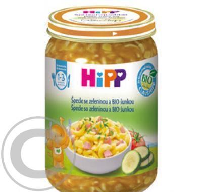 HiPP Špecle se zeleninou a BIO šunkou 250g, HiPP, Špecle, se, zeleninou, BIO, šunkou, 250g