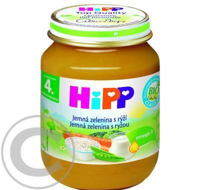 HIPP ZELENINA jemná zelenina s rýží 125g CZ4023