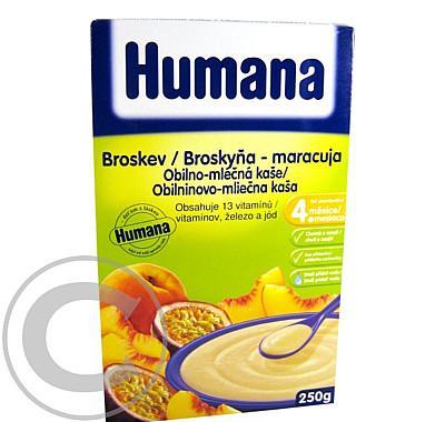 Humana kaše obilno-mléčná 250 g broskev-maracuja od.4. měsíce