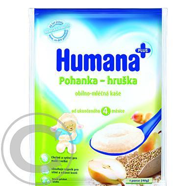 Humana kaše obilno-mléčná pohanka-hruška od 4.m 40g, Humana, kaše, obilno-mléčná, pohanka-hruška, od, 4.m, 40g