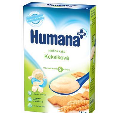 Humana mléčná kaše keksíková od 6. měsíce 250 g, Humana, mléčná, kaše, keksíková, od, 6., měsíce, 250, g