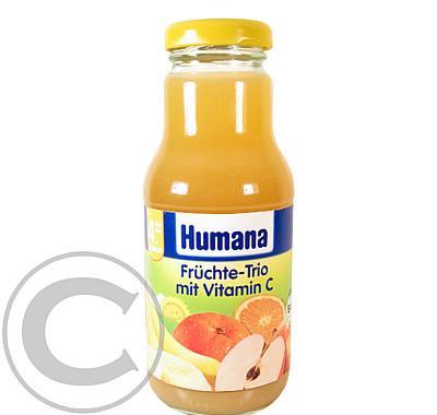 Humana ovocné trio s vitaminem C 250 ml, Humana, ovocné, trio, vitaminem, C, 250, ml