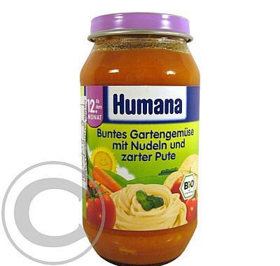 Humana zelenina s nudlemi   krůtou 250 g, Humana, zelenina, nudlemi, , krůtou, 250, g