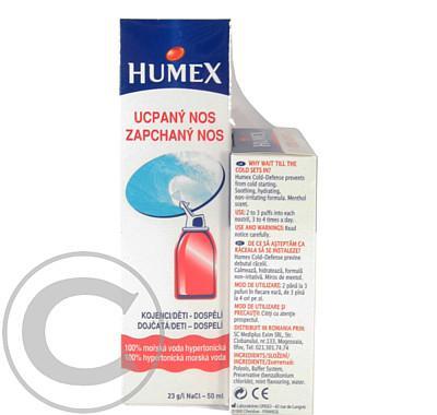 Humex Ucpaný nos 50ml Sprej proti rýmě 15ml ZDARMA