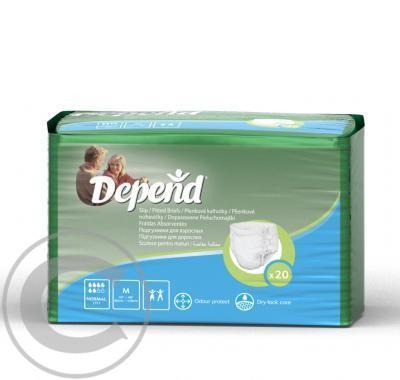 InInkontinenční kalhotky absorpční prodyšné DEPEND Slip Normal M/20ks