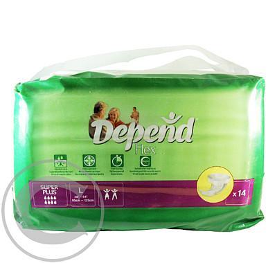 Inkontinenční kalhotky absorpční DEPEND Flex Super Plus L/14ks