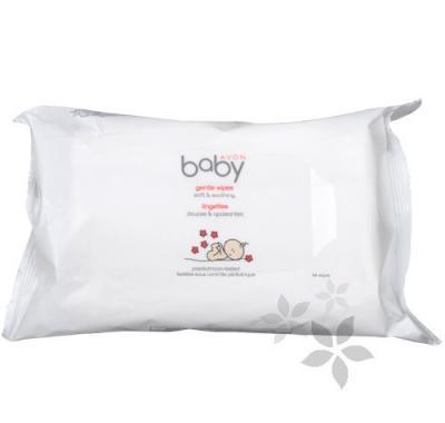 Jemné čisticí vlhčené ubrousky Baby (Gentle Wipes) 64 ks