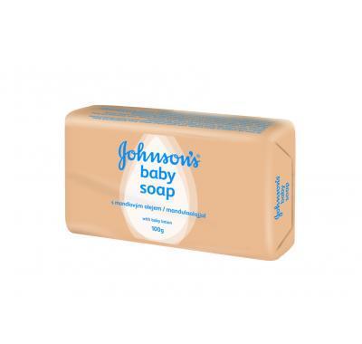 JOHNSON´S BABY mýdlo s mandlovým olejem 100g