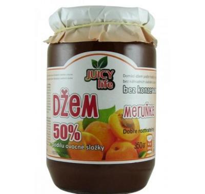 Juicy life džem 350 g - příchuť meruňka