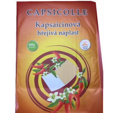 Kapsaicinová hřejivá náplast CAPSICOLLE 12x18 cm 1ks, Kapsaicinová, hřejivá, náplast, CAPSICOLLE, 12x18, cm, 1ks