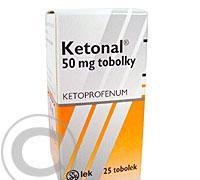 KETONAL  25X50MG Tobolky, KETONAL, 25X50MG, Tobolky