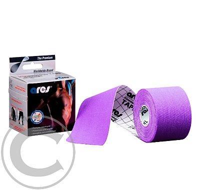 Kinezio tejp ARES kinesio tape 5cm x 5m fialová