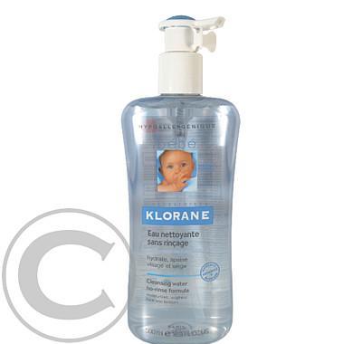 KLORANE BEBE Eau nettoyante vell pump 500ml-čistící voda