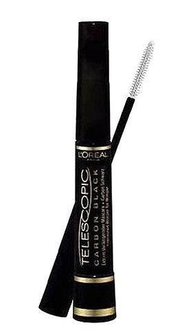 L´Oreal Paris Mascara Telescopic Carbon Black  8ml Odstín Carbon Black černá